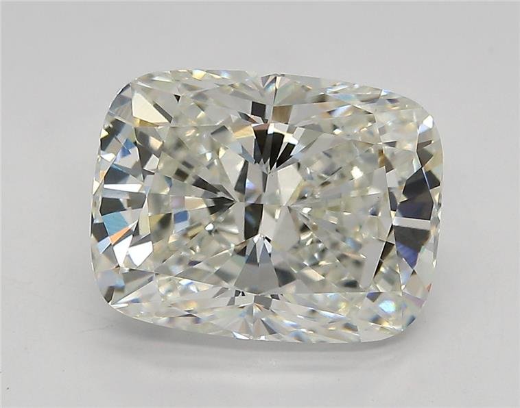 4.02ct G VVS2 Very Good Cut Cushion Lab Grown Diamond