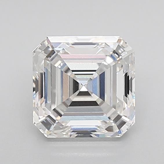 1.97ct E VS1 Rare Carat Ideal Cut Asscher Lab Grown Diamond