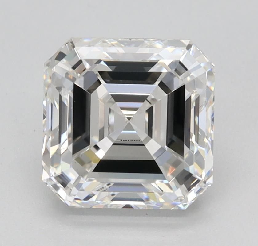 1.70ct F VS1 Rare Carat Ideal Cut Asscher Lab Grown Diamond