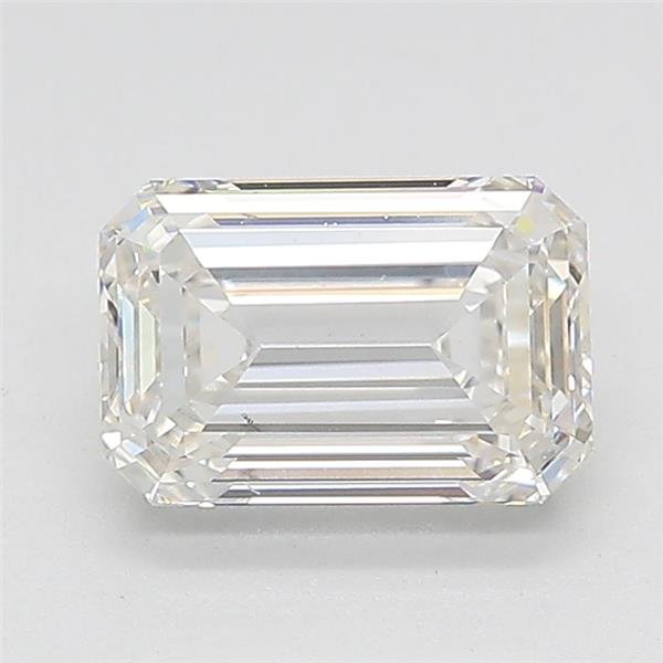 1.50ct H VS2 Rare Carat Ideal Cut Emerald Lab Grown Diamond