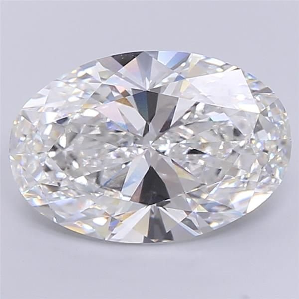 11.07ct F VVS2 Rare Carat Ideal Cut Oval Lab Grown Diamond