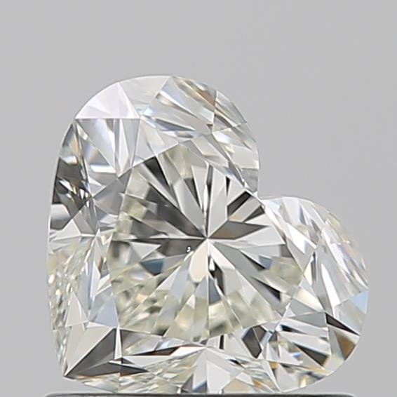 0.92ct K VS1 Rare Carat Ideal Cut Heart Diamond