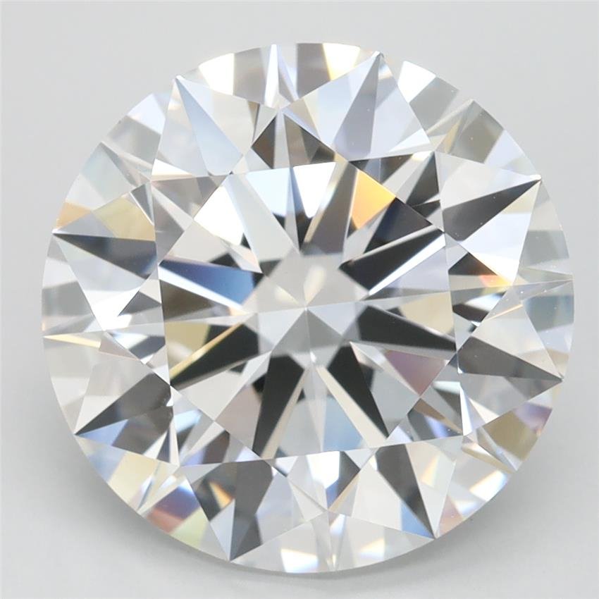 5.06ct D FL Rare Carat Ideal Cut Round Lab Grown Diamond