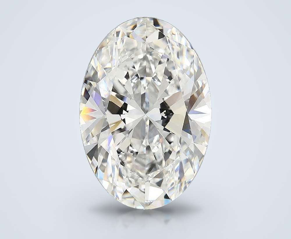 6.10 Carat Oval Lab Diamond