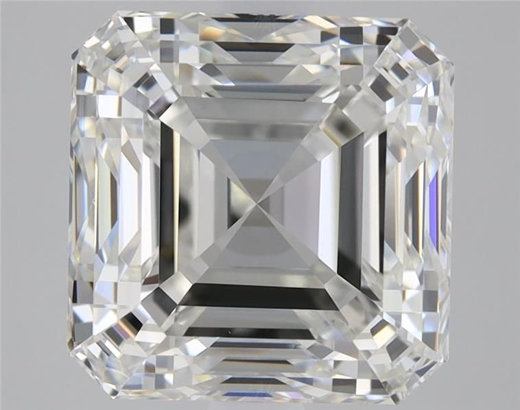 3.01ct H VVS1 Very Good Cut Asscher Diamond