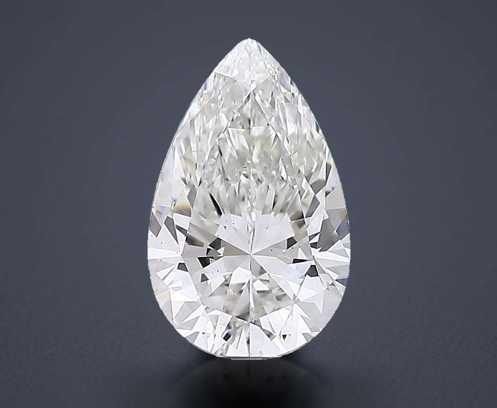 2.07 Carat Pear Lab Diamond