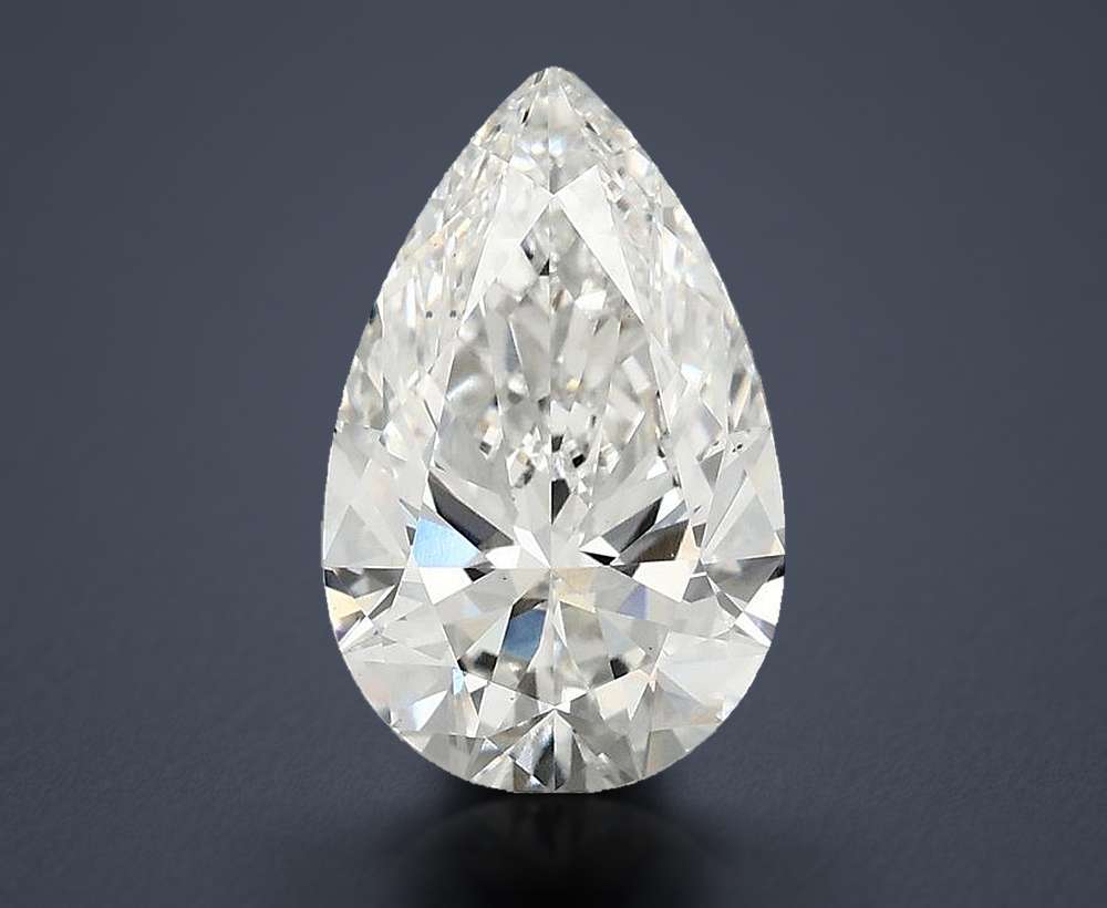 2.52 Carat Pear Lab Diamond
