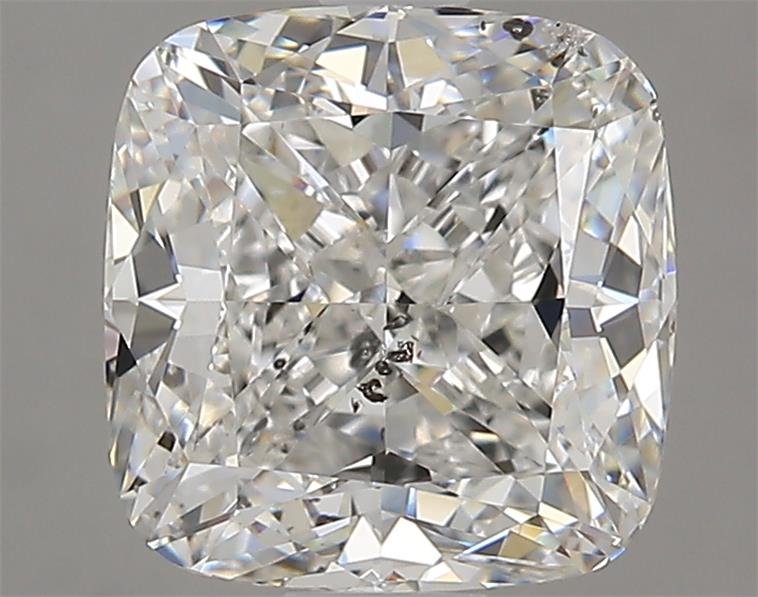 3.50ct F SI2 Rare Carat Ideal Cut Cushion Diamond