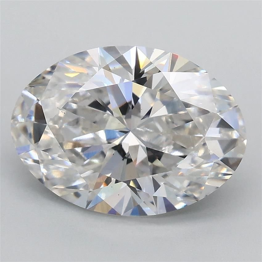 2.80ct F VS2 Rare Carat Ideal Cut Oval Lab Grown Diamond