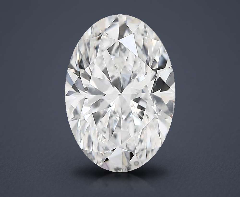 5.82 Carat Oval Lab Diamond