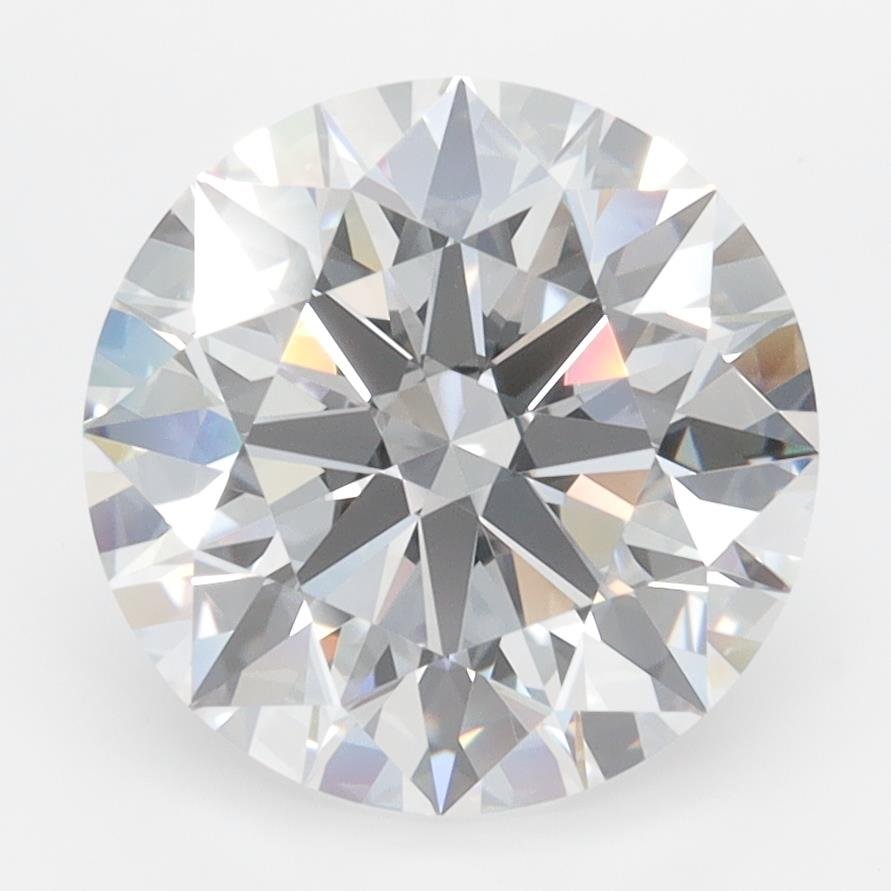 4.04 Carat Round Lab Diamond