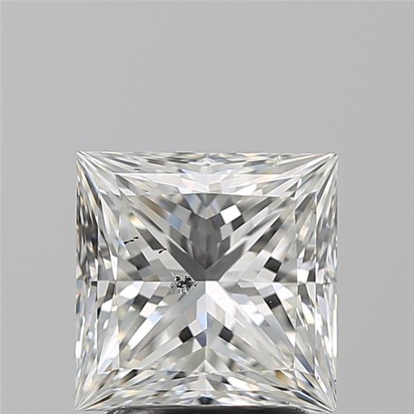 2.22ct G SI2 Rare Carat Ideal Cut Princess Diamond