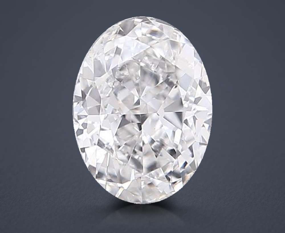 1.00 Carat Oval Lab Diamond