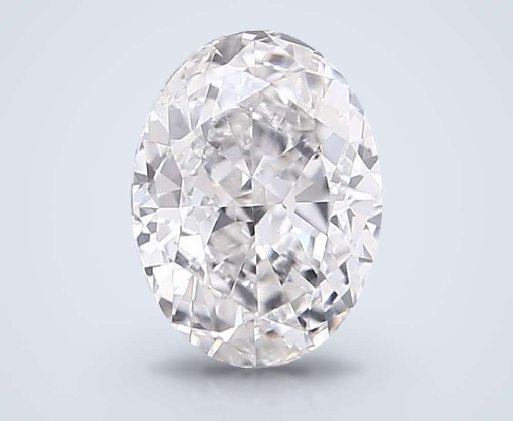 1.00 Carat Oval Lab Diamond
