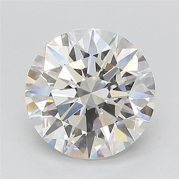 2.09ct F VS1 Ideal Cut Round Lab Grown Diamond