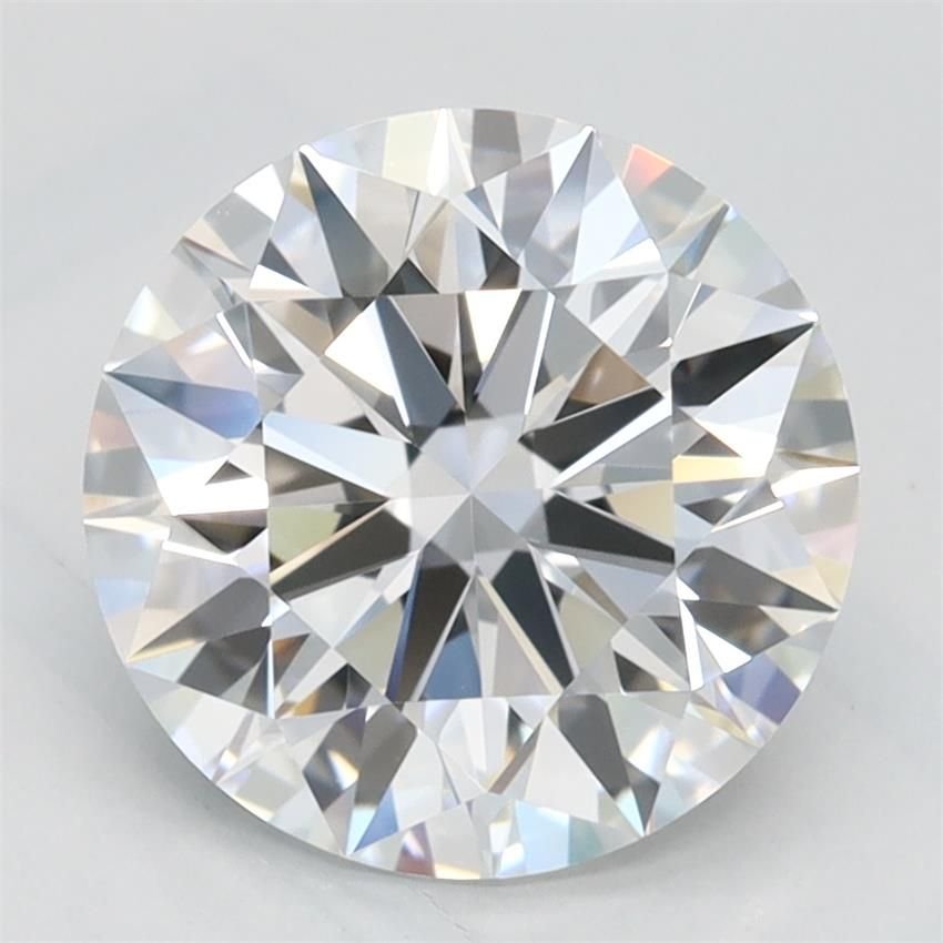 2.18ct D VVS1 Rare Carat Ideal Cut Round Lab Grown Diamond