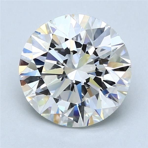4.02 Carat Round Natural Diamond