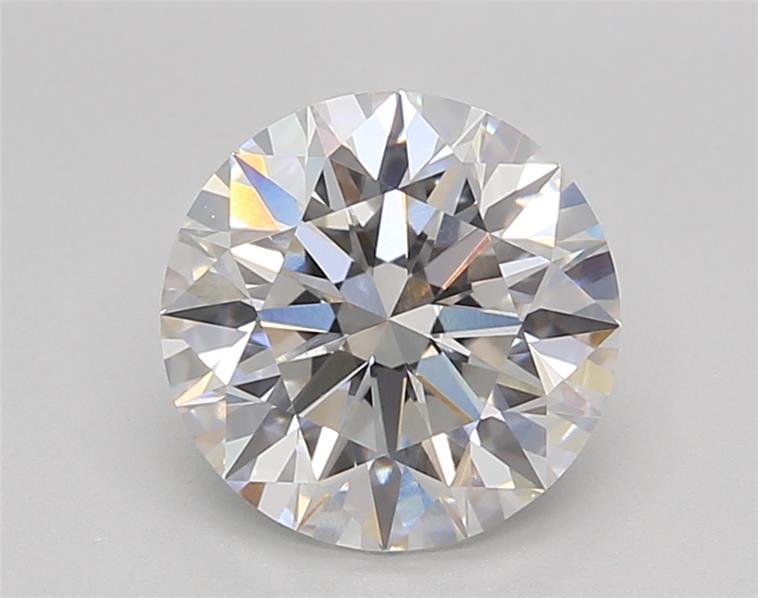 2.01ct F VVS2 Rare Carat Ideal Cut Round Lab Grown Diamond