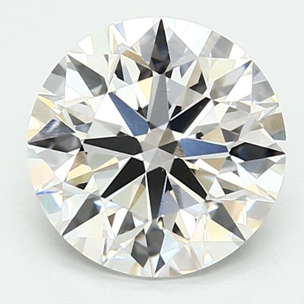 2.64ct E VVS2 Rare Carat Ideal Cut Round Lab Grown Diamond