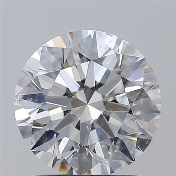 1.70ct D SI2 Rare Carat Ideal Cut Round Diamond