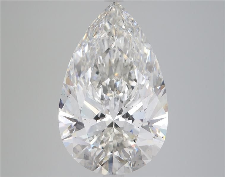 6.07ct G SI1 Rare Carat Ideal Cut Pear Lab Grown Diamond