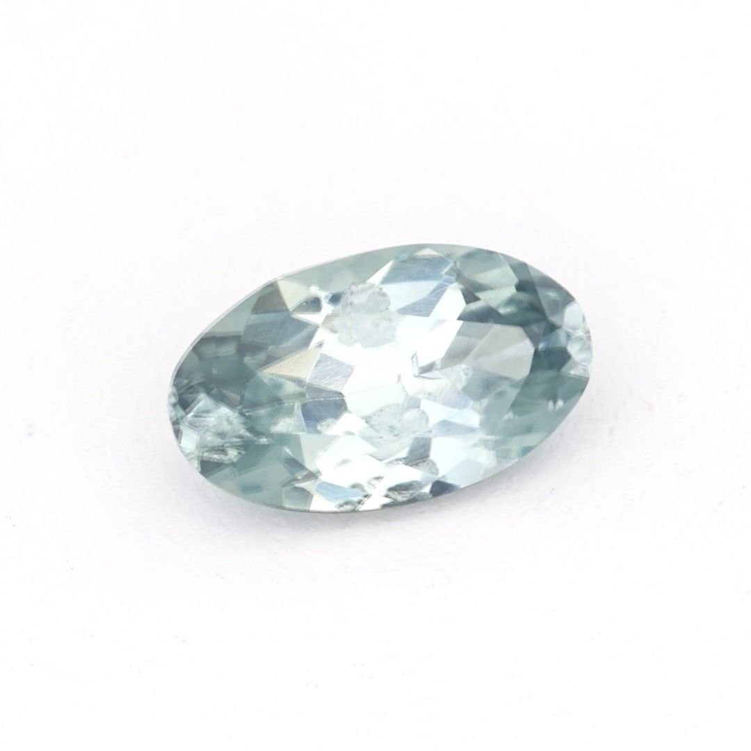 0.25 Carat Green Oval Sapphire