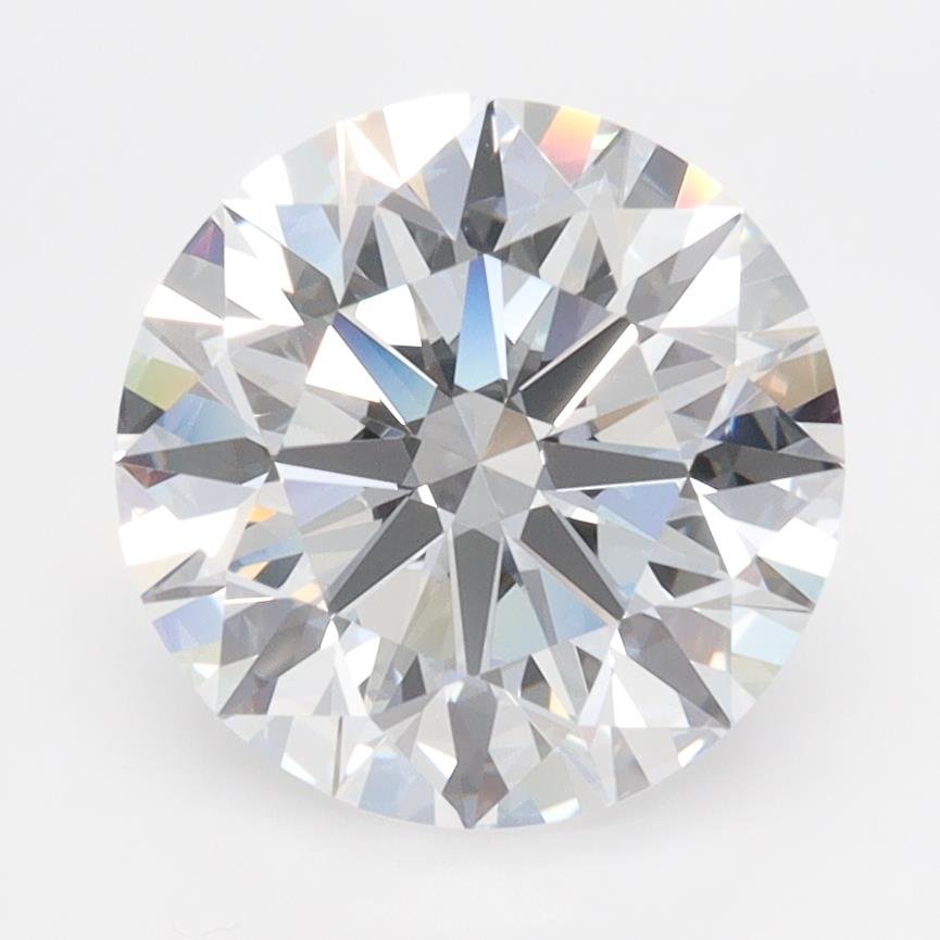 3.00ct D IF Rare Carat Ideal Cut Round Lab Grown Diamond