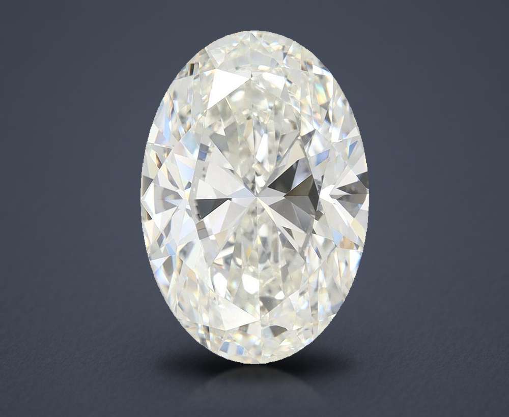 5.67 Carat Oval Lab Diamond