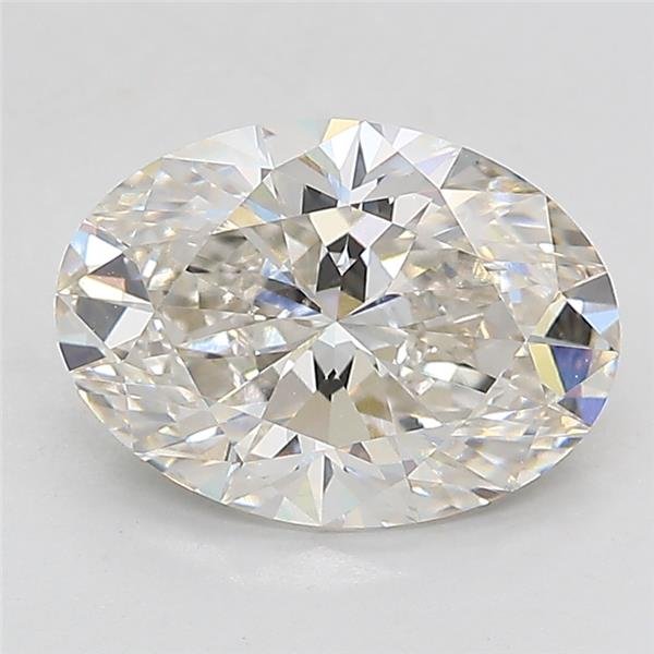 2.27ct H VVS2 Rare Carat Ideal Cut Oval Lab Grown Diamond