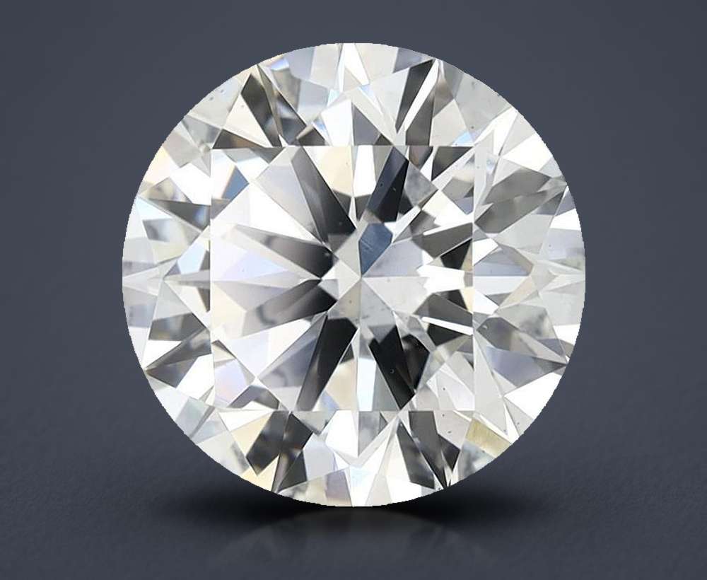 3.80 Carat Round Lab Diamond
