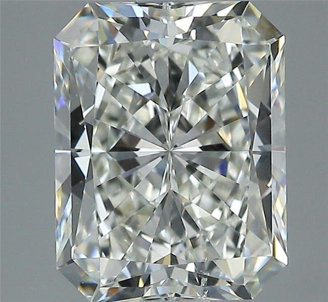 2.50ct J SI1 Rare Carat Ideal Cut Radiant Diamond