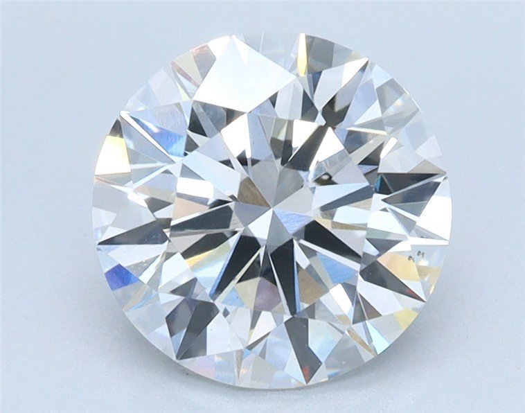 2.09ct F VS2 Rare Carat Ideal Cut Round Lab Grown Diamond