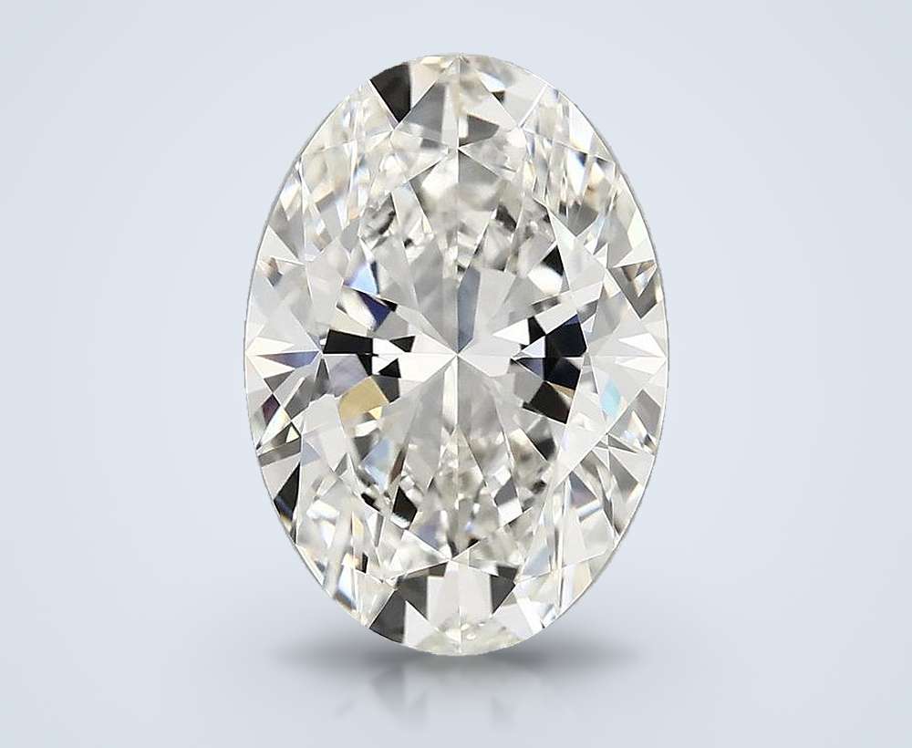 3.84 Carat Oval Lab Diamond