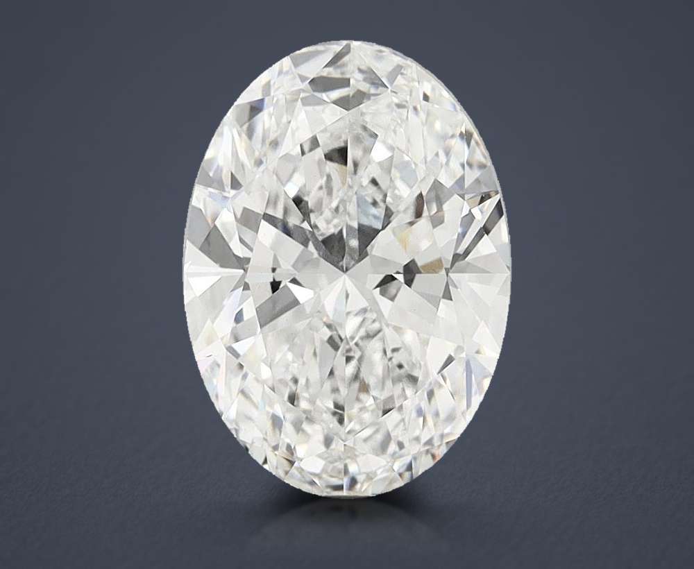 7.82 Carat Oval Lab Diamond