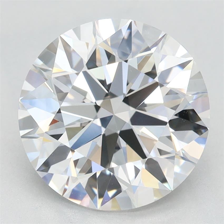 2.60ct D VVS1 Rare Carat Ideal Cut Round Lab Grown Diamond