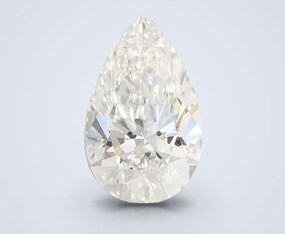 1.55 Carat Pear Lab Diamond