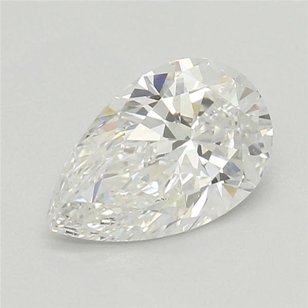 0.63ct F VS1 Rare Carat Ideal Cut Pear Lab Grown Diamond