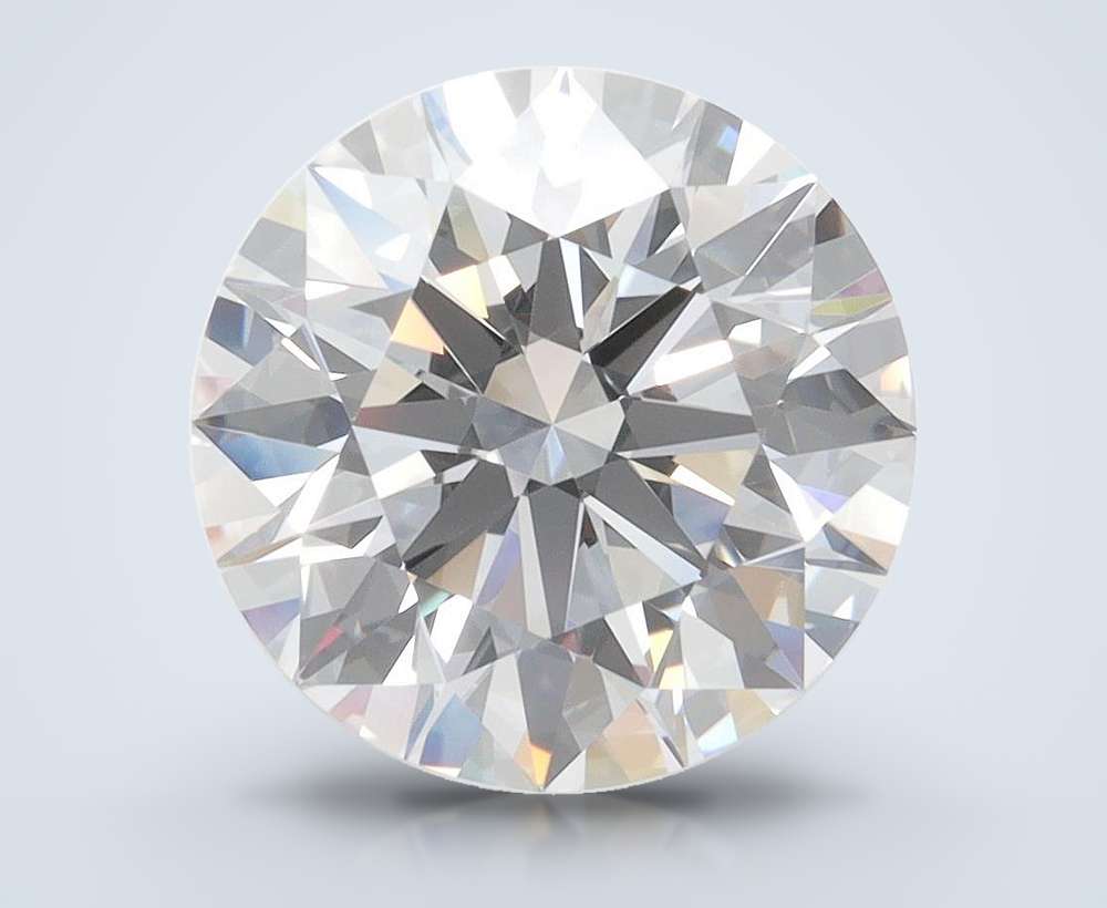 4.01 Carat Round Lab Diamond