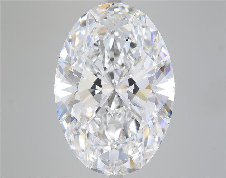 10.95ct F VS2 Rare Carat Ideal Cut Oval Lab Grown Diamond