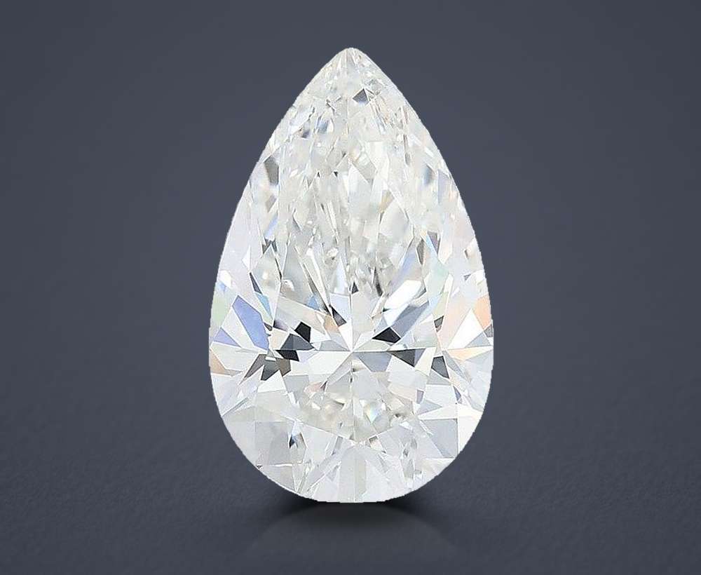 5.01 Carat Pear Lab Diamond