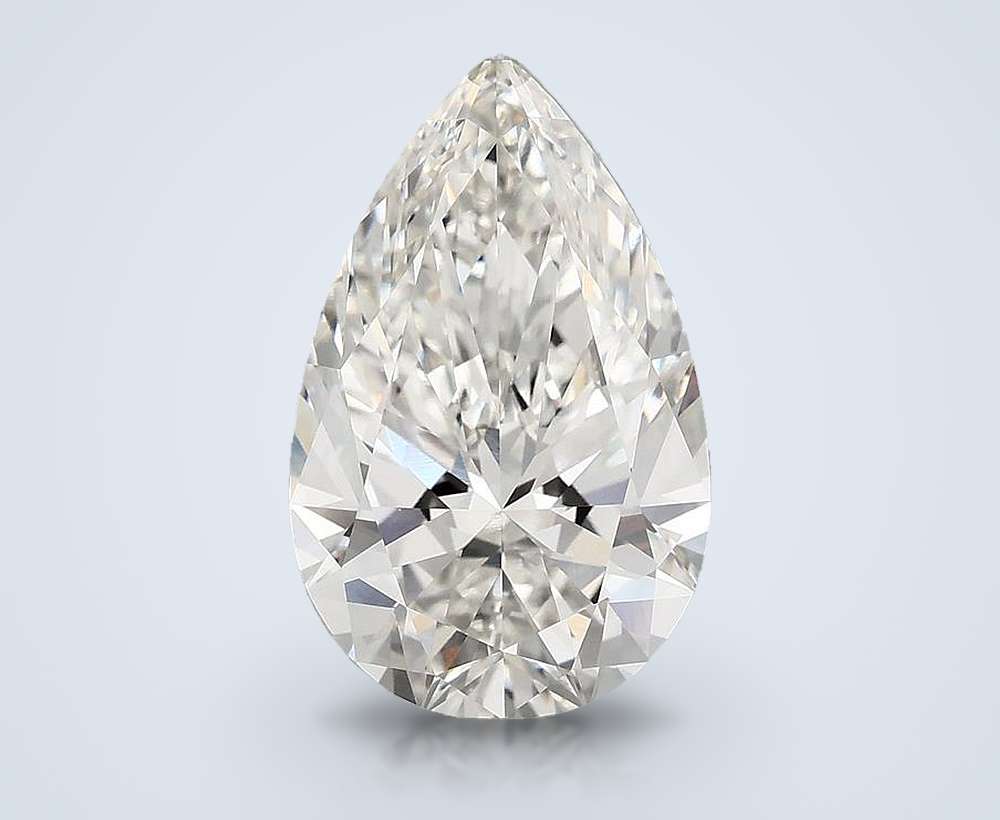 5.75 Carat Pear Lab Diamond