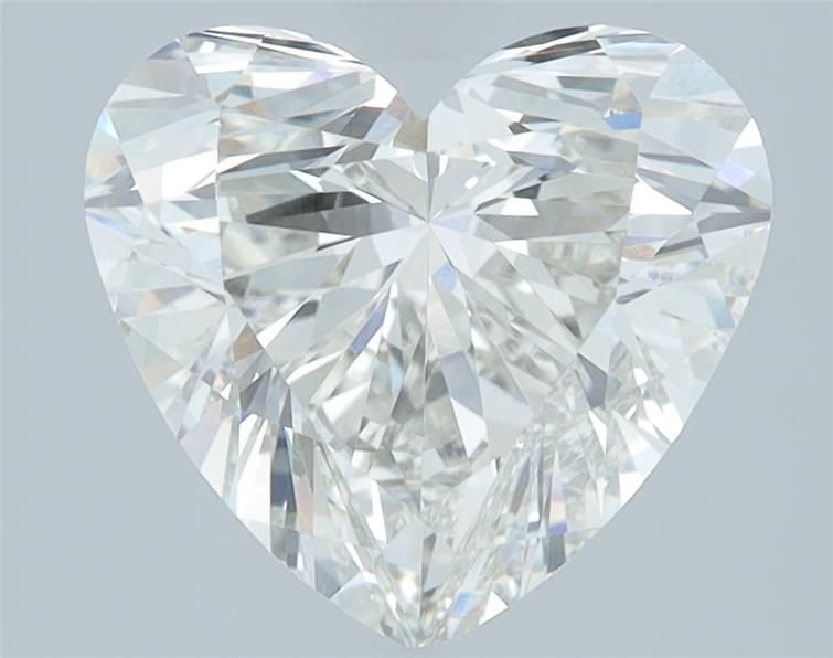 3.15ct H VVS2 Rare Carat Ideal Cut Heart Lab Grown Diamond