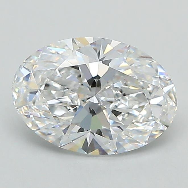 1.08ct D VS1 Rare Carat Ideal Cut Oval Lab Grown Diamond