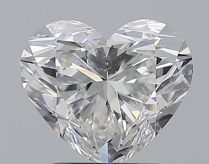 2.21ct F SI2 Rare Carat Ideal Cut Heart Diamond