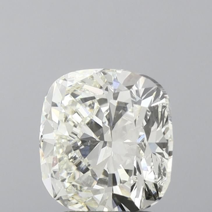 3.15ct J VS1 Rare Carat Ideal Cut Cushion Lab Grown Diamond