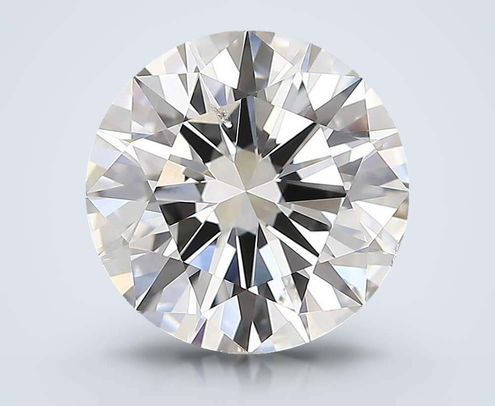 3.30 Carat Round Natural Diamond