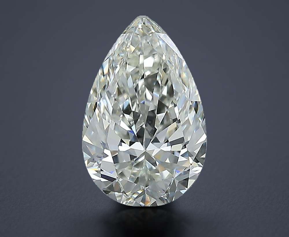 1.80 Carat Pear Natural Diamond