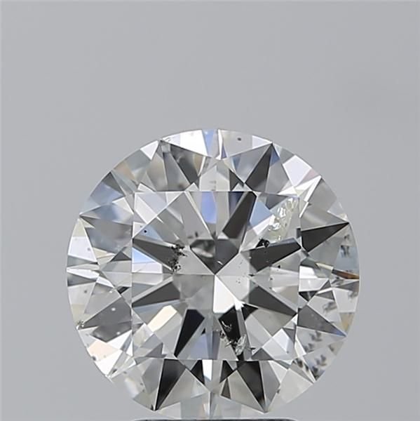 3.01ct G SI2 Excellent Cut Round Diamond