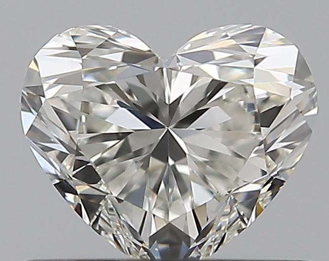 0.59ct J VS2 Rare Carat Ideal Cut Heart Diamond