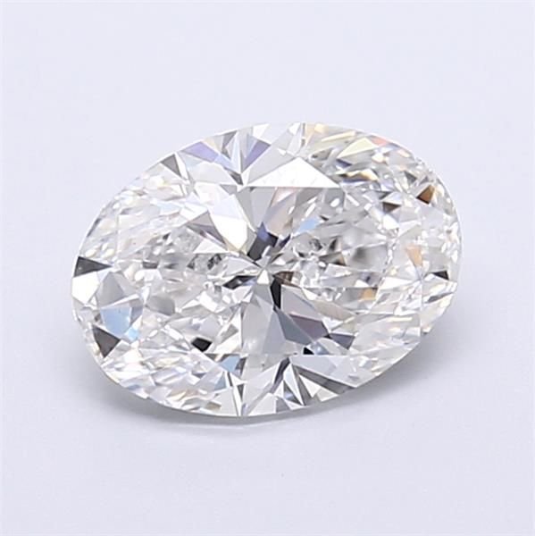 2.02ct E VS2 Rare Carat Ideal Cut Oval Lab Grown Diamond
